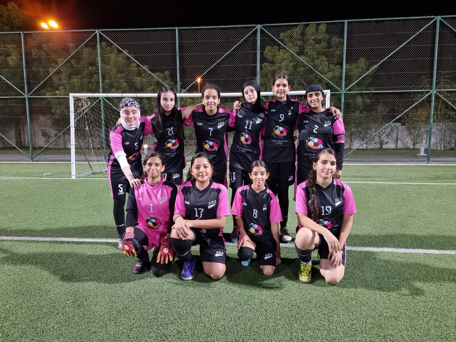Aria Football Academy champions